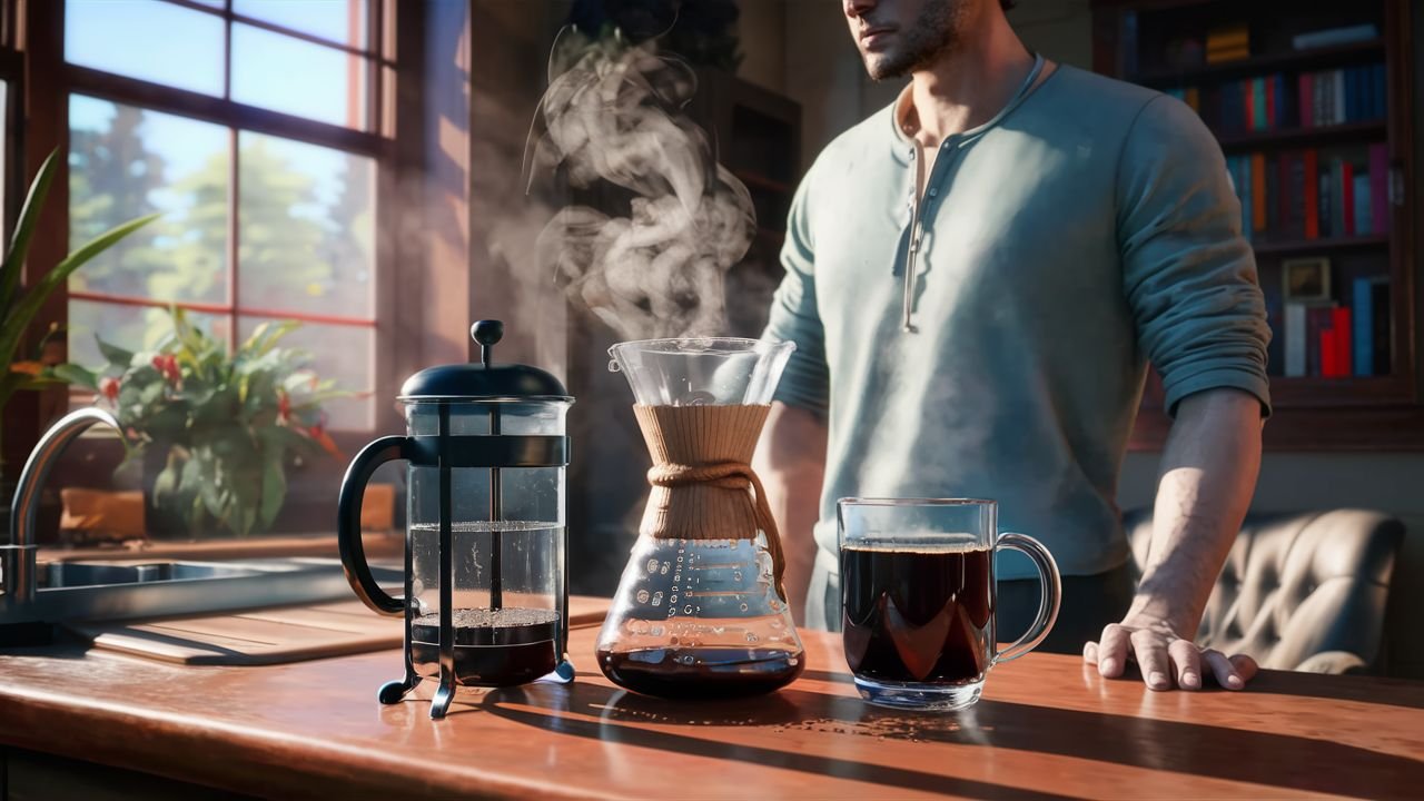 Coffee moderation decaf en cafeine