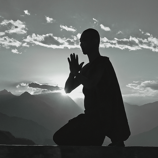 Himalayan monk sun salutation