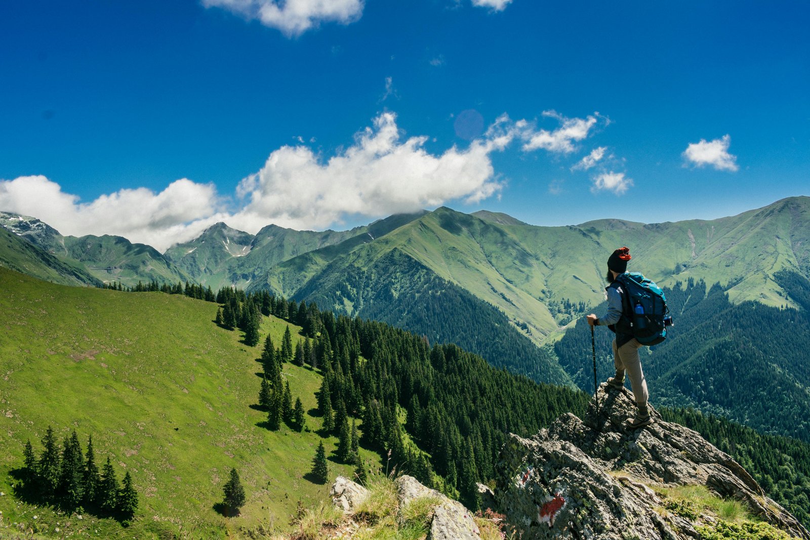 Mountain hiker